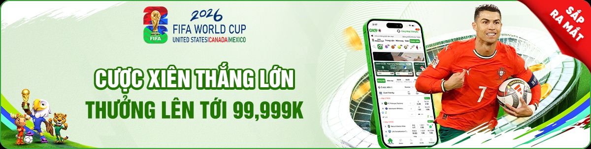 Khuyến mãi cược xiên bóng đá OK9